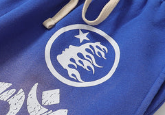 Retro Mud Print Distressed Black