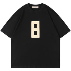 Embroidered 8 Milano Tee