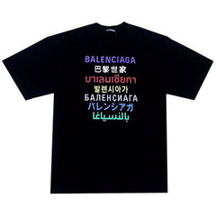 Balenciaga Seven Languages T-Shirt Oversize