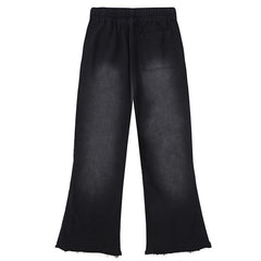 Retro Mud Print Distressed Black