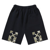 Logo Arrows Printed Shorts