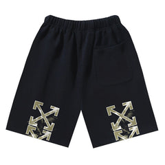 Logo Arrows Printed Shorts
