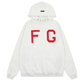Season 7 FG flocked letters Hoodies