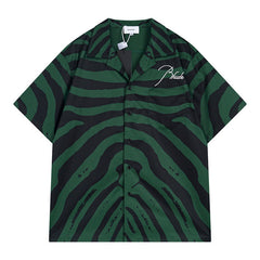 Zebra Silk Shirts