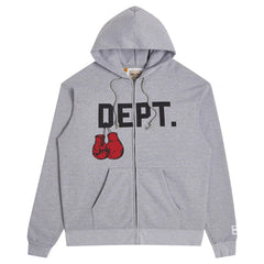 . Boxing Merch Zip Hoodie