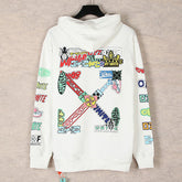 Cartoon Pattern Arrow Hoodies
