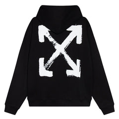 Paint Arrow Hoodie Oversize