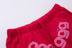 555 Young Thug Pant-Red #8203