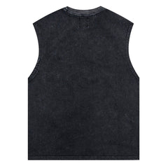Letter Logo Printed Vest