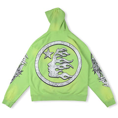 Graffiti Zip-Up Hoodie