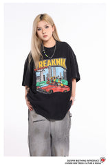 .Urban Racing Print T-Shirt