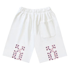 Logo Arrows Printed Shorts