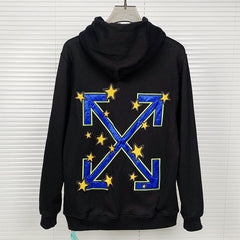 Alien pattern arrow Hoodies