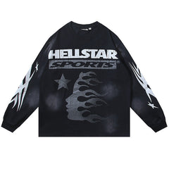 Studios Classic Print Long Sleeve Tee