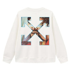 Arrow Pattern Printed Sweatshirts