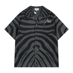 Zebra Silk Shirts