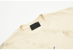 Thorns Balenciaga Style Washed Cement Dyed T-Shirts