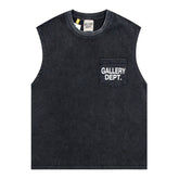 Letter Logo Printed Vest