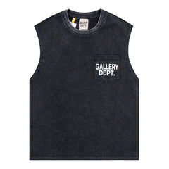 Letter Logo Printed Vest