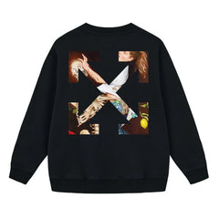 Arrow Pattern Printed Sweatshirts