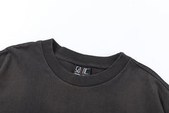 Letter Logo Print T-Shirt