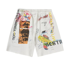 X Takashi Murakami Graff Sweatshort