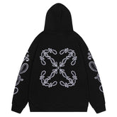 Logo Drawstring Hoodie