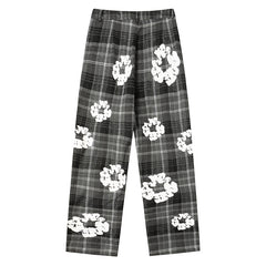 kapok Flower Pattern Printed Sweatpant