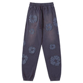 kapok Flower Pattern Printed Sweatpant