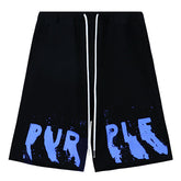 Letter Logo Printed Shorts