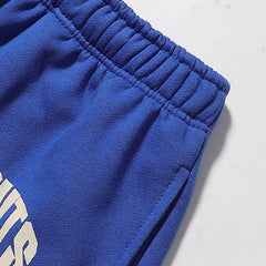 Logo Printed Short Blue