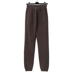 Classic Flame Logo Graffiti Pant-Brown #146