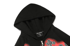 Black “Rhinestone” Hoodie