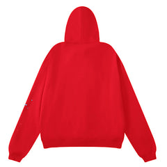 555555 Angel Number Hoodie-Red #8203