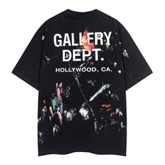 Splatter Paint Printed T-Shirt