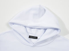 Logo Pattern Printed Hoodie