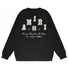 Logo Print Long Sleeve T-Shirts