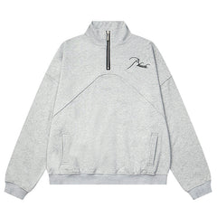 Rhude Quarter Zip Sweatshirt