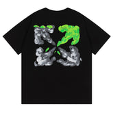 Logo Pattern Printed T-Shirt