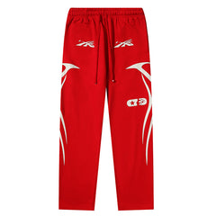 Sports Jet Black / Red Sweatpants