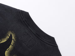 Skeletons Pattern Printed T-Shirts #1039