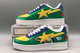 Bapesta Low M2 'Green Shark Face'