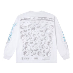 Tai Chi Symbol Reversible Long Sleeve Tee