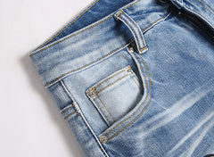 Logo Denim Shorts #2011