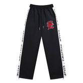 Cupid Embroidery Pattern Pants