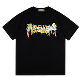 Letter Print T-Shirts