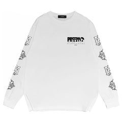 Letter Print Long Sleeve T-Shirts