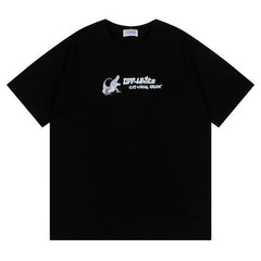 Crocodile Pattern Printed T-Shirt