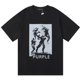 Logo Pattern Print T-Shirt