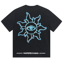Skeletons Pattern Printed T-Shirts #1032